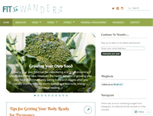 Tablet Screenshot of fittowander.com